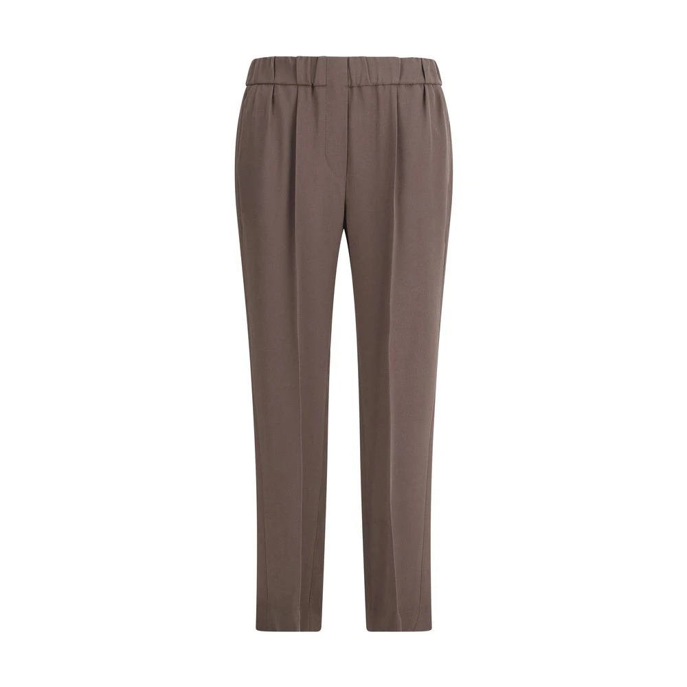 Trousers > Slim-fit Trousers - - Brunello Cucinelli - Modalova