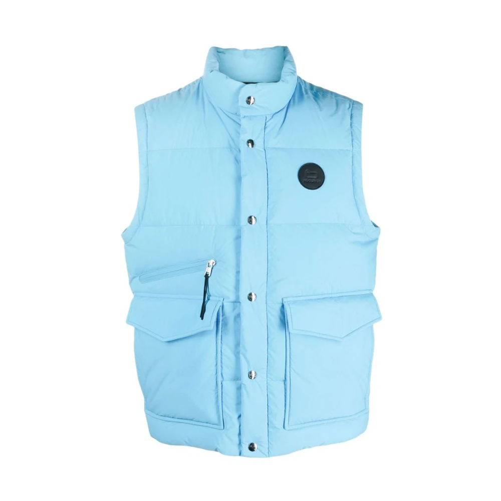 Woolrich - Jackets > Vests - Blue - Woolrich - Modalova