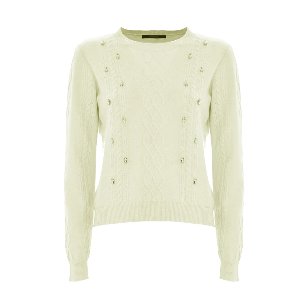 Kocca Zachte wol gebreide kleding en truien White Dames