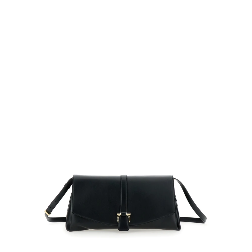 Salvatore Ferragamo Zwarte Pochette Tassen Black Dames