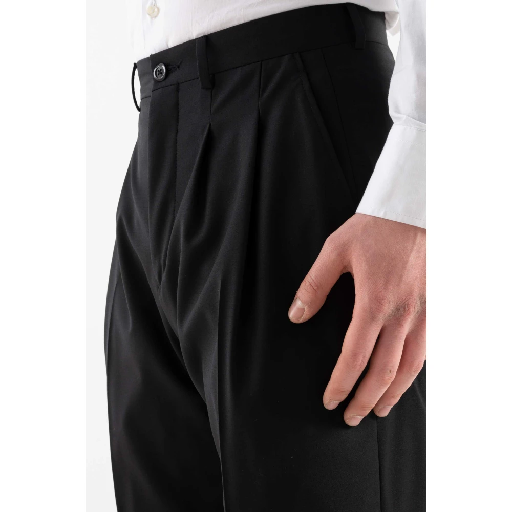 Corsinelabedoli Klassieke Federic Suit Broek Black Heren