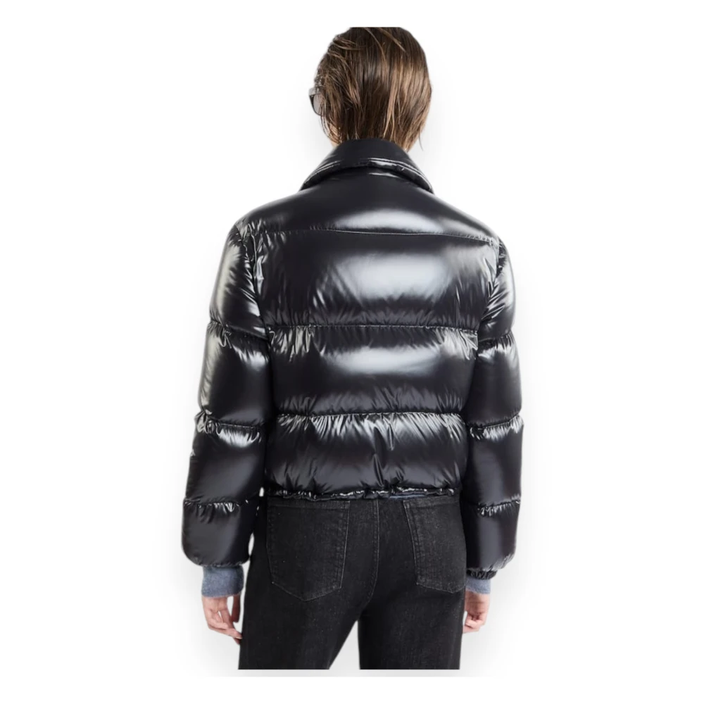 Fay Geknipte gewatteerde jas met 3 haken Black Dames