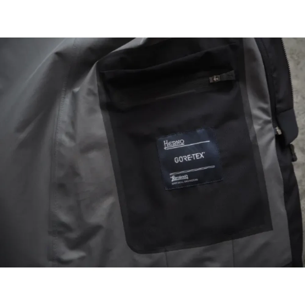 Herno Laminar Jacket Black Heren