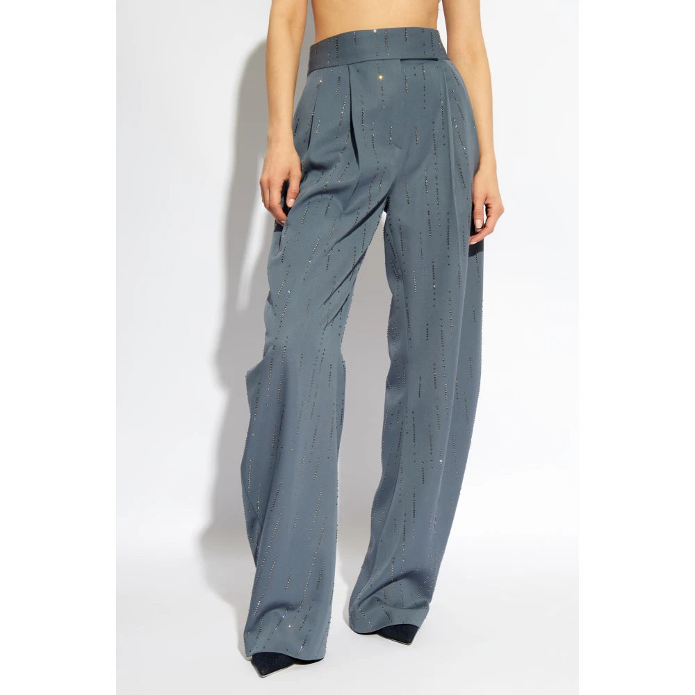 The Attico Broek met applicaties Gray Dames