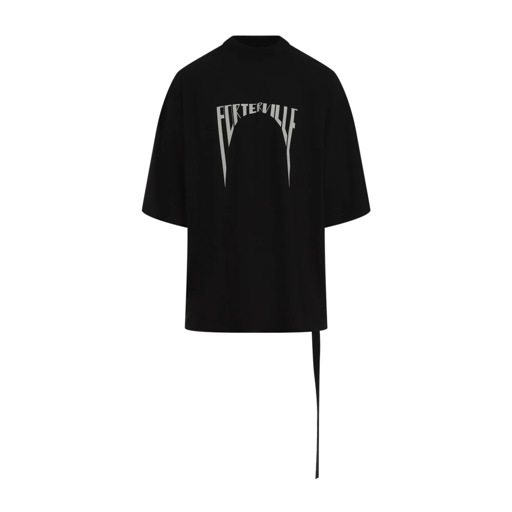 Rick Owens Zwarte T-shirts Polos voor mannen Black Heren