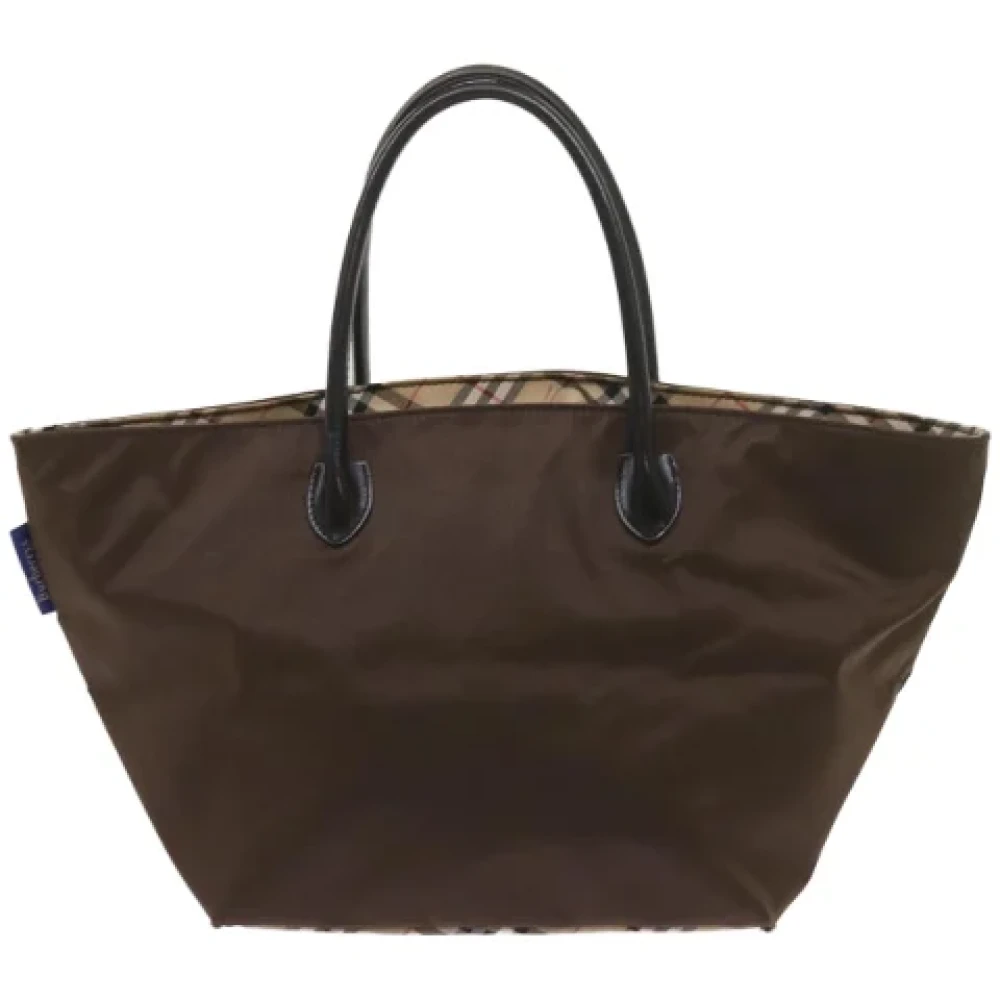 Burberry Vintage Pre-owned Fabric totes Brown Dames