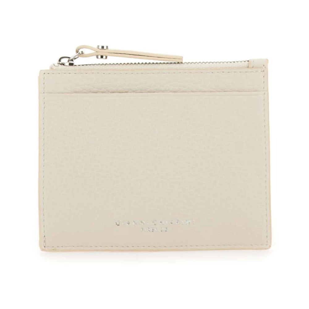 Gianni Chiarini Women's White Wallets & Cardholders, One Size, Grain Wallet