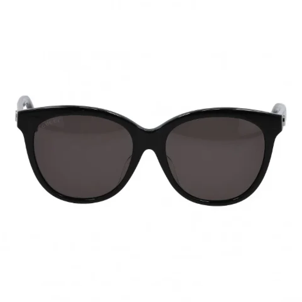 Gucci Vintage Pre-owned Fabric sunglasses Black Dames