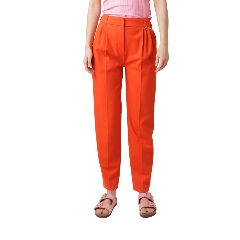 Samsøe Orange Meme Broek Orange Dames