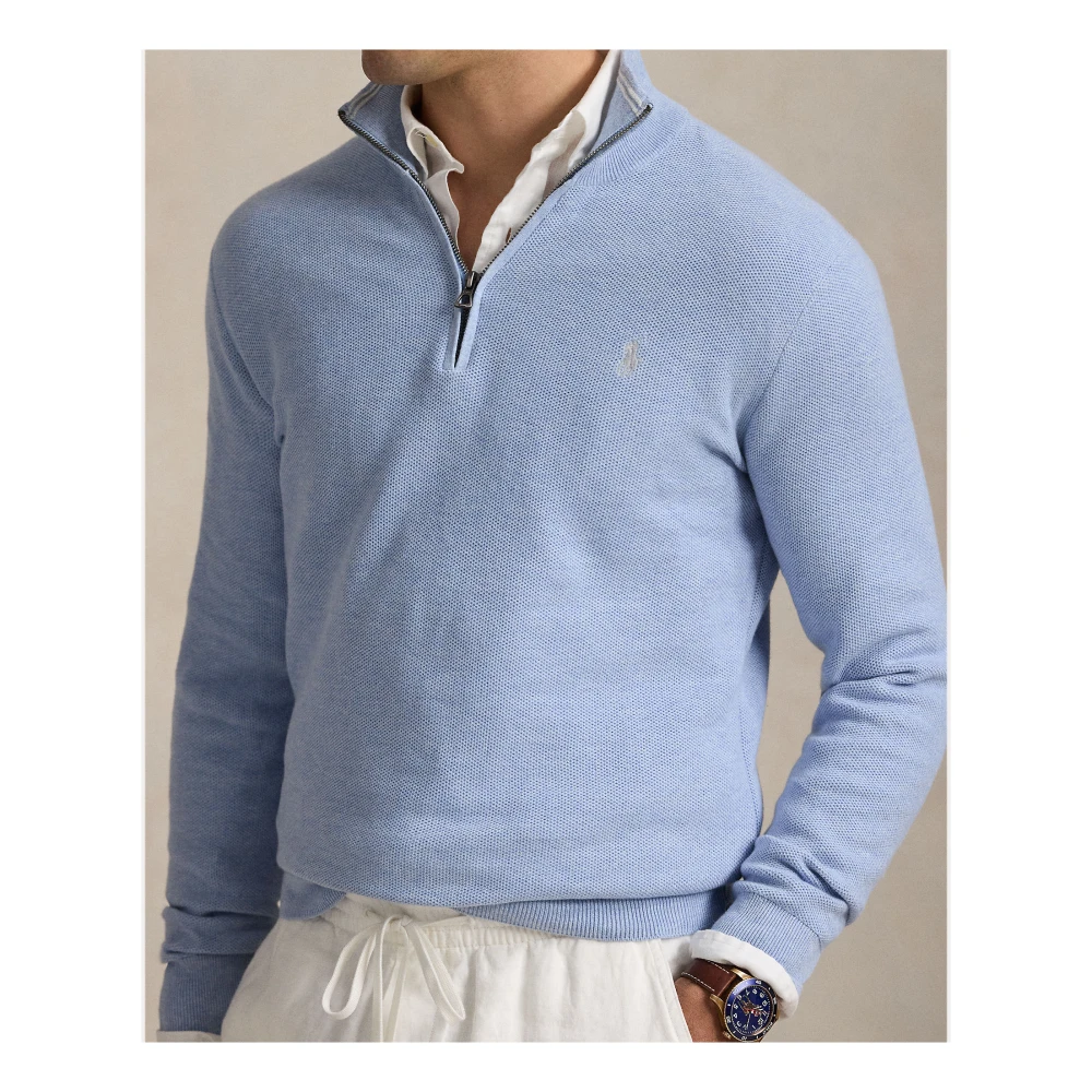 Ralph Lauren Turtleneck Trui Blue Heren