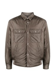Dove Grey Nylon Skjortkappor