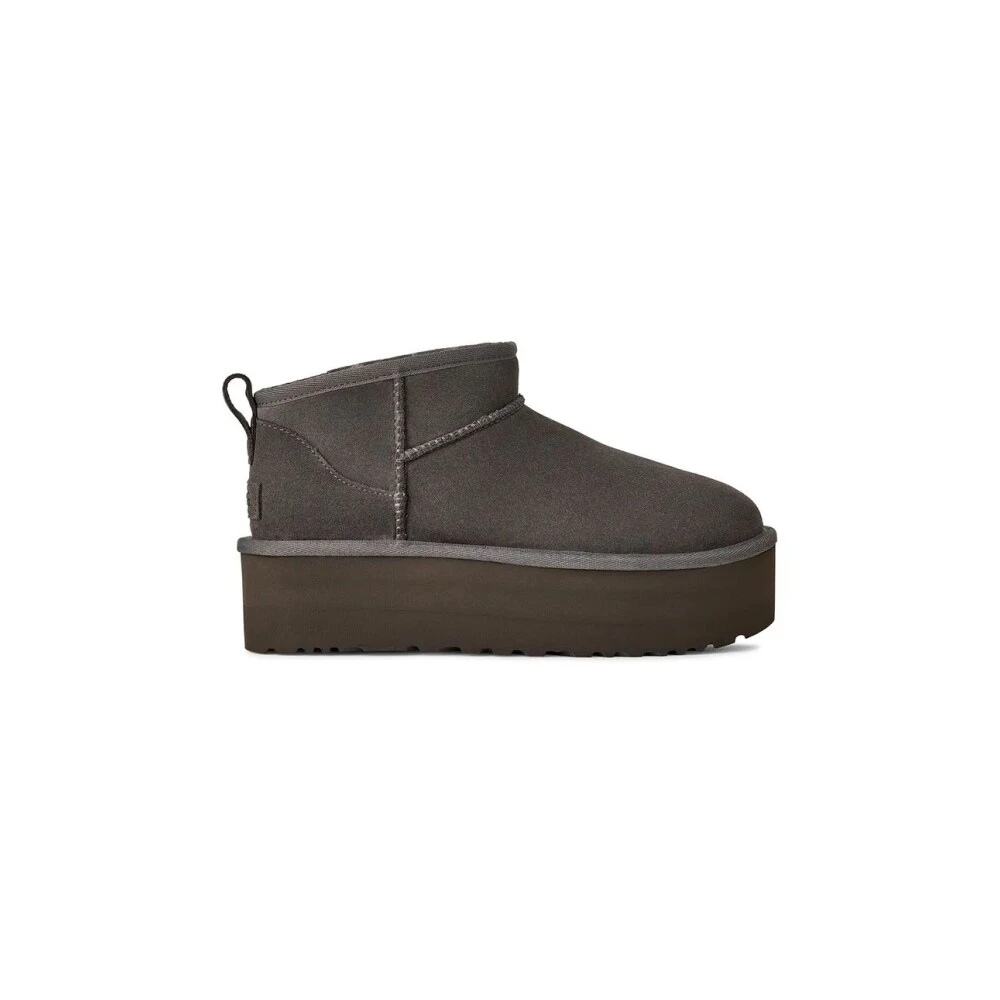 STIVALE CLASSIC ULTRA MINI PLATFORM GRIGIO UGG - Immagine 4