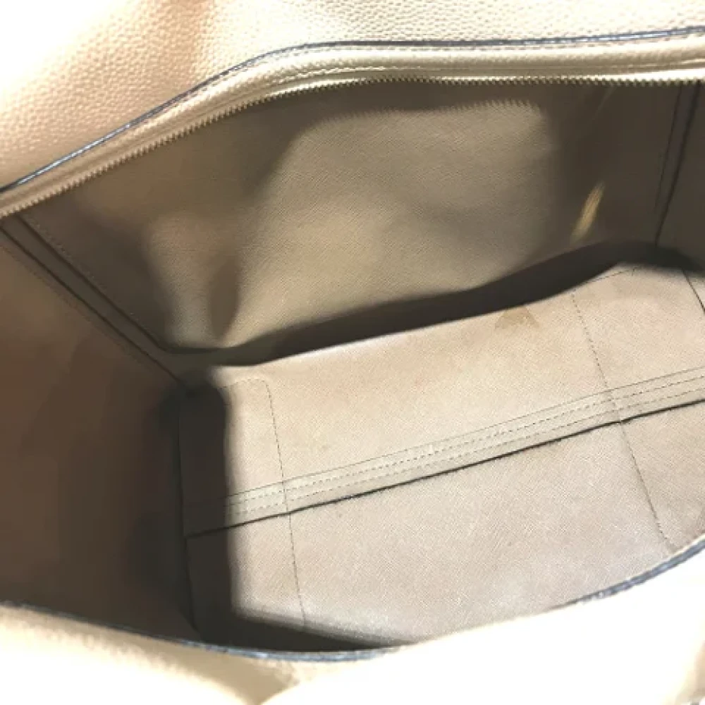 Michael Kors Pre-owned Leather shoulder-bags Beige Dames