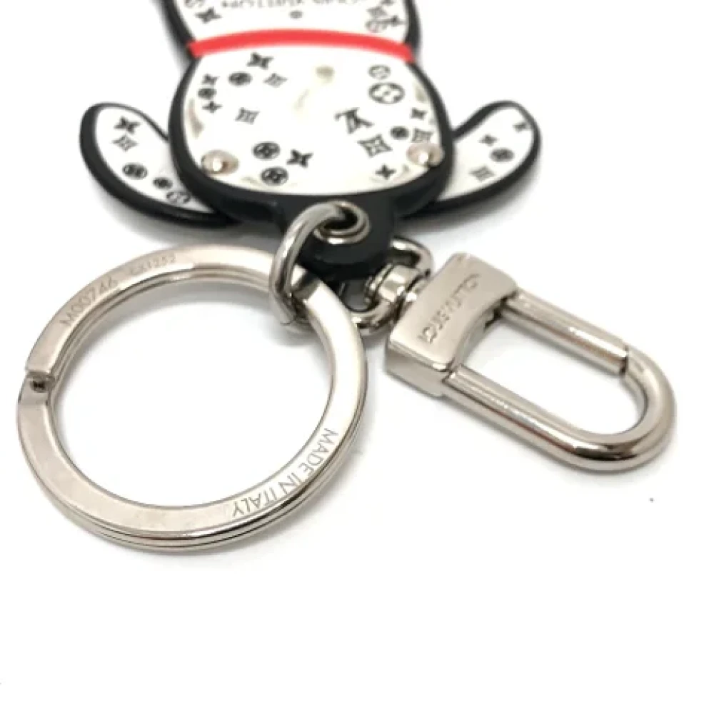 Louis Vuitton Vintage Pre-owned Leather key-holders White Dames