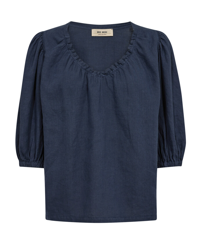elegante-blouse-en-lin-avec-col-en-v