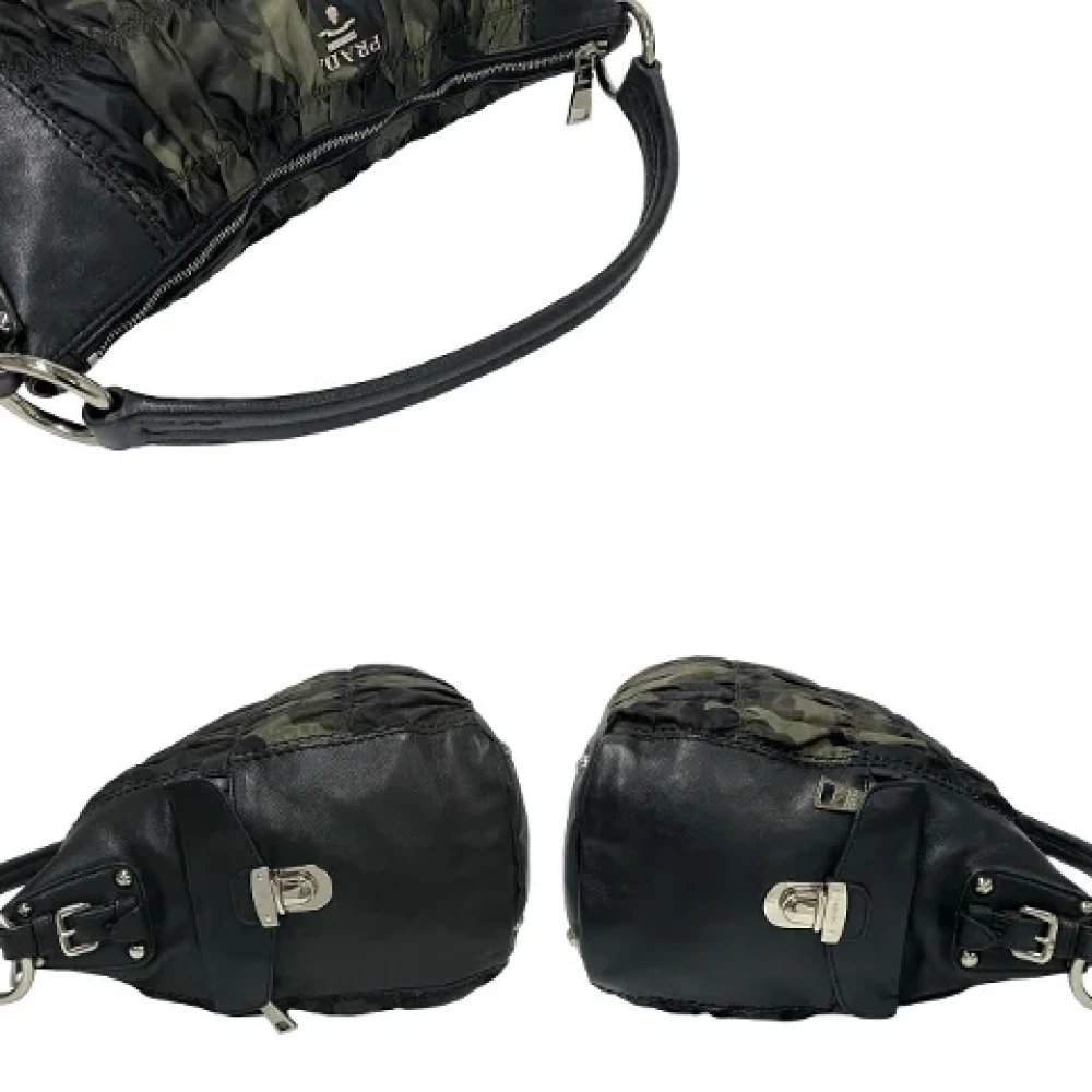 Prada Vintage Pre-owned Canvas totes Black Dames