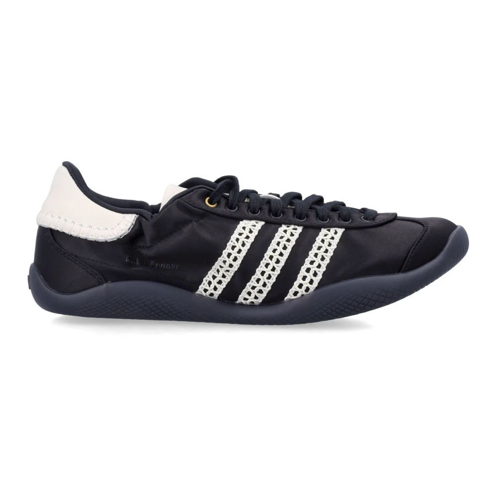 Adidas Men's Black Karintha Lo Satin Sneakers