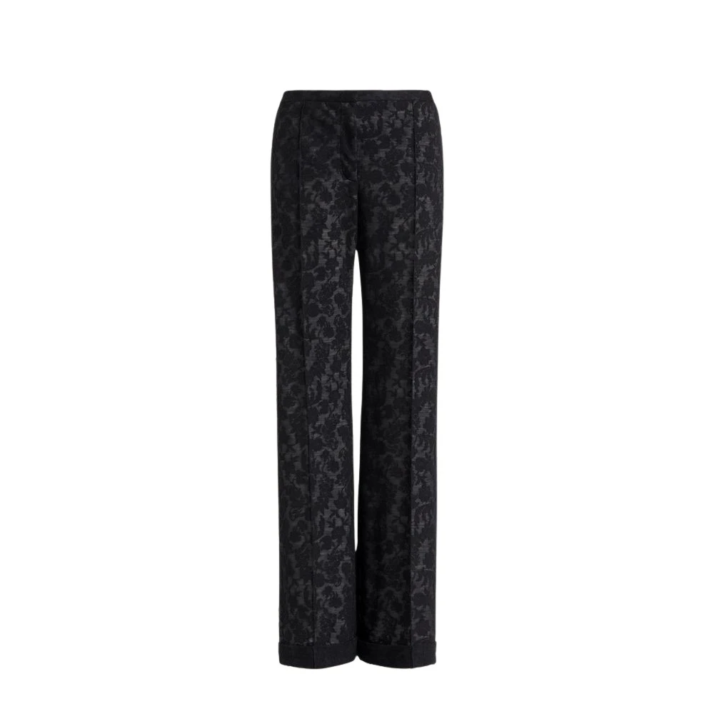 Alberta Ferretti Donna Nero Pantaloni, 2XS, New,