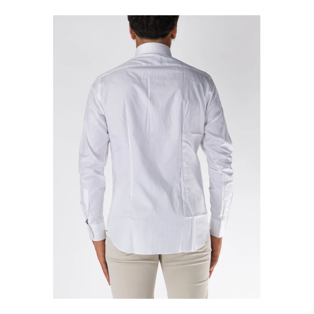 Xacus Lange mouwen overhemd White Heren