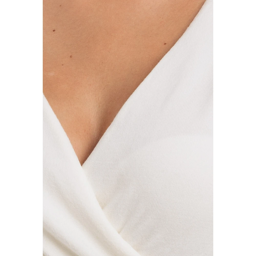 Simona Corsellini Viscose Blouse White Dames