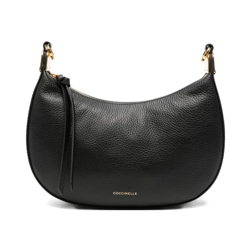 Coccinelle Women's Black Shoulder Bags, One Size, Mini Bag Grained