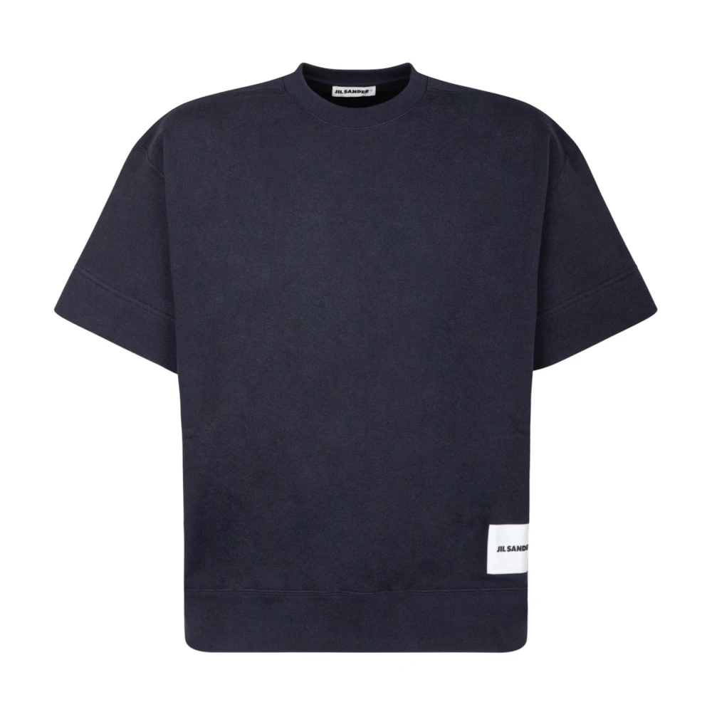 Jil Sander Midnight Blue Sweatshirt Blue Heren