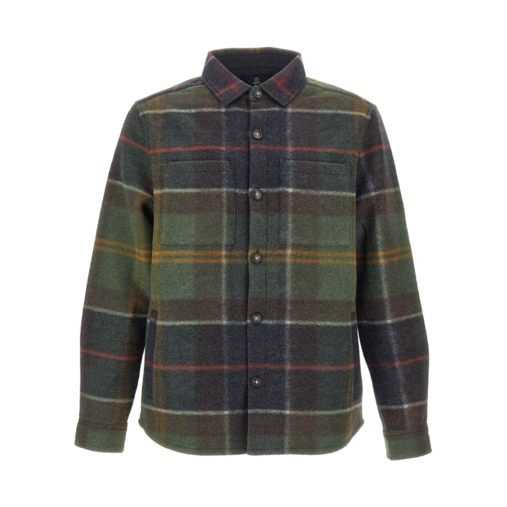 Barbour Herren Grün Woodlane Overshirt - Bild 7