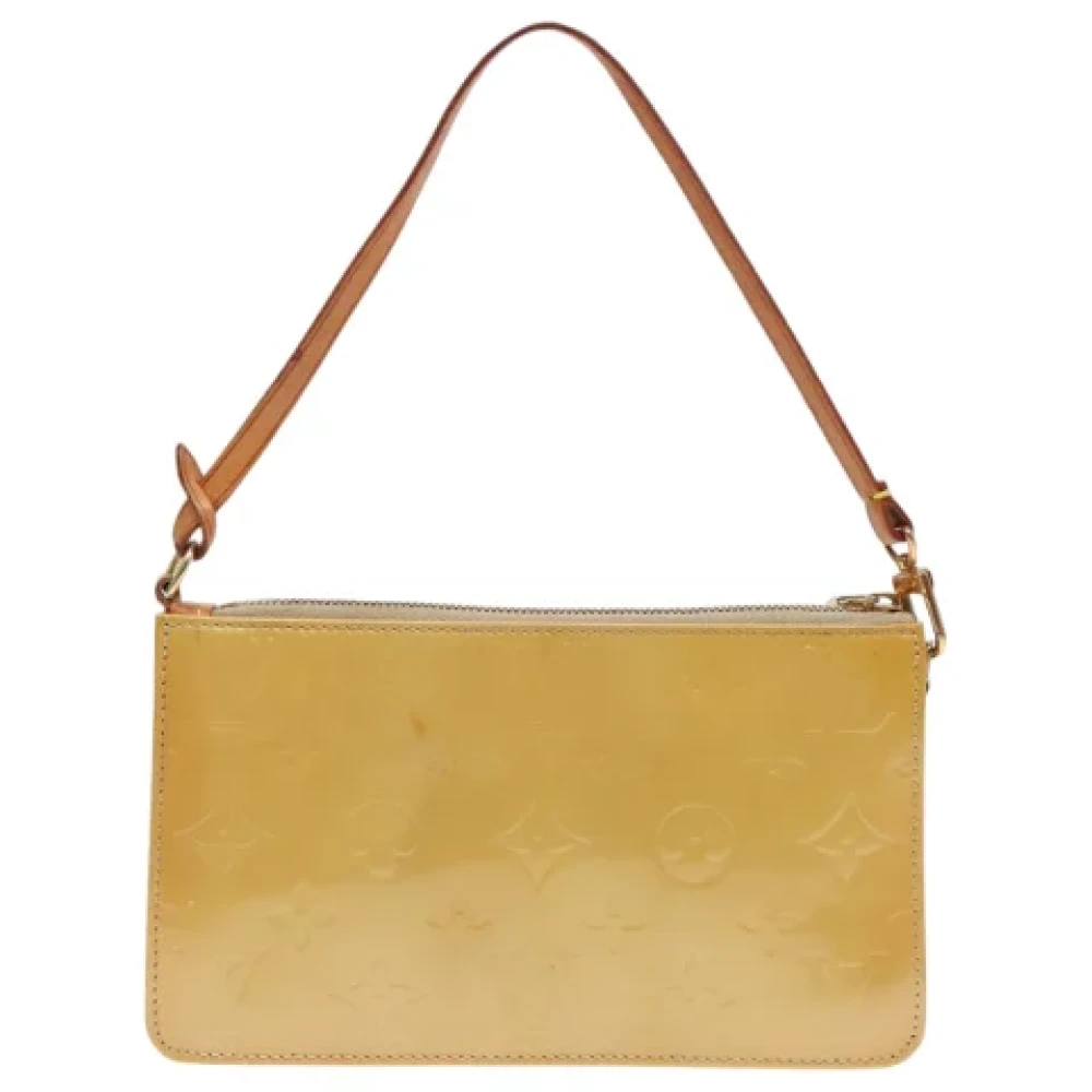 Louis Vuitton Vintage Pre-owned Fabric clutches Beige Dames