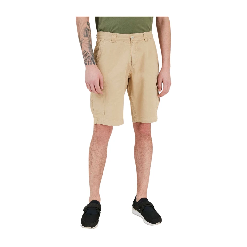 Woolrich Casual Cargo Shorts Green Heren