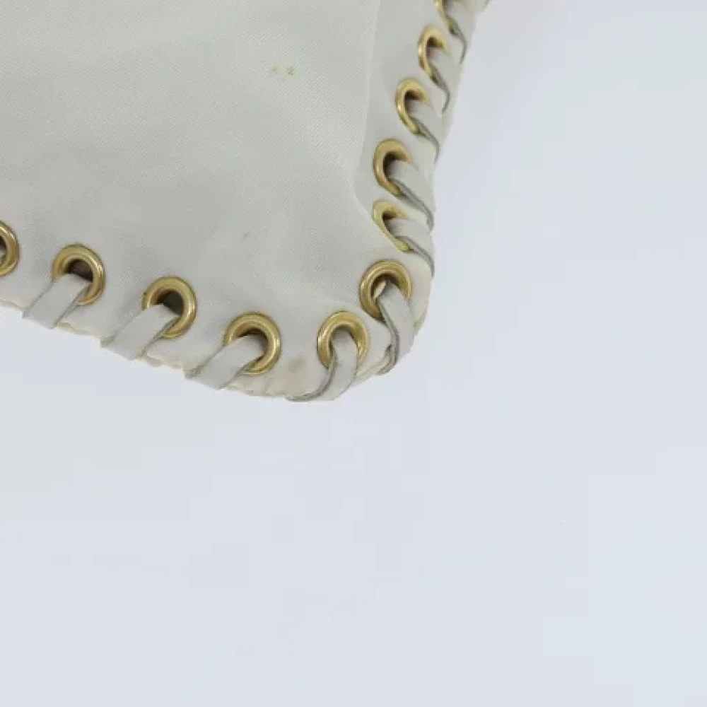 Prada Vintage Pre-owned Nylon prada-bags White Dames