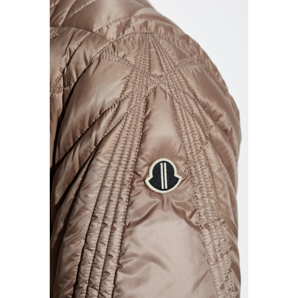 Rick Owens Megapenta Flight Down Bomber Jacket Brown Unisex