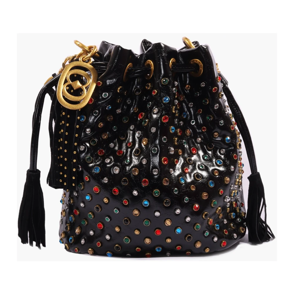 La Carrie Women's Black Bucket Bags, One Size, Secchiello