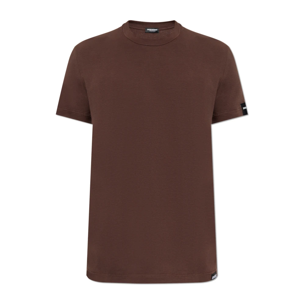 Dsquared2 Men's Brown T-Shirts, Xl, T-Shirt From The Underwear Collection