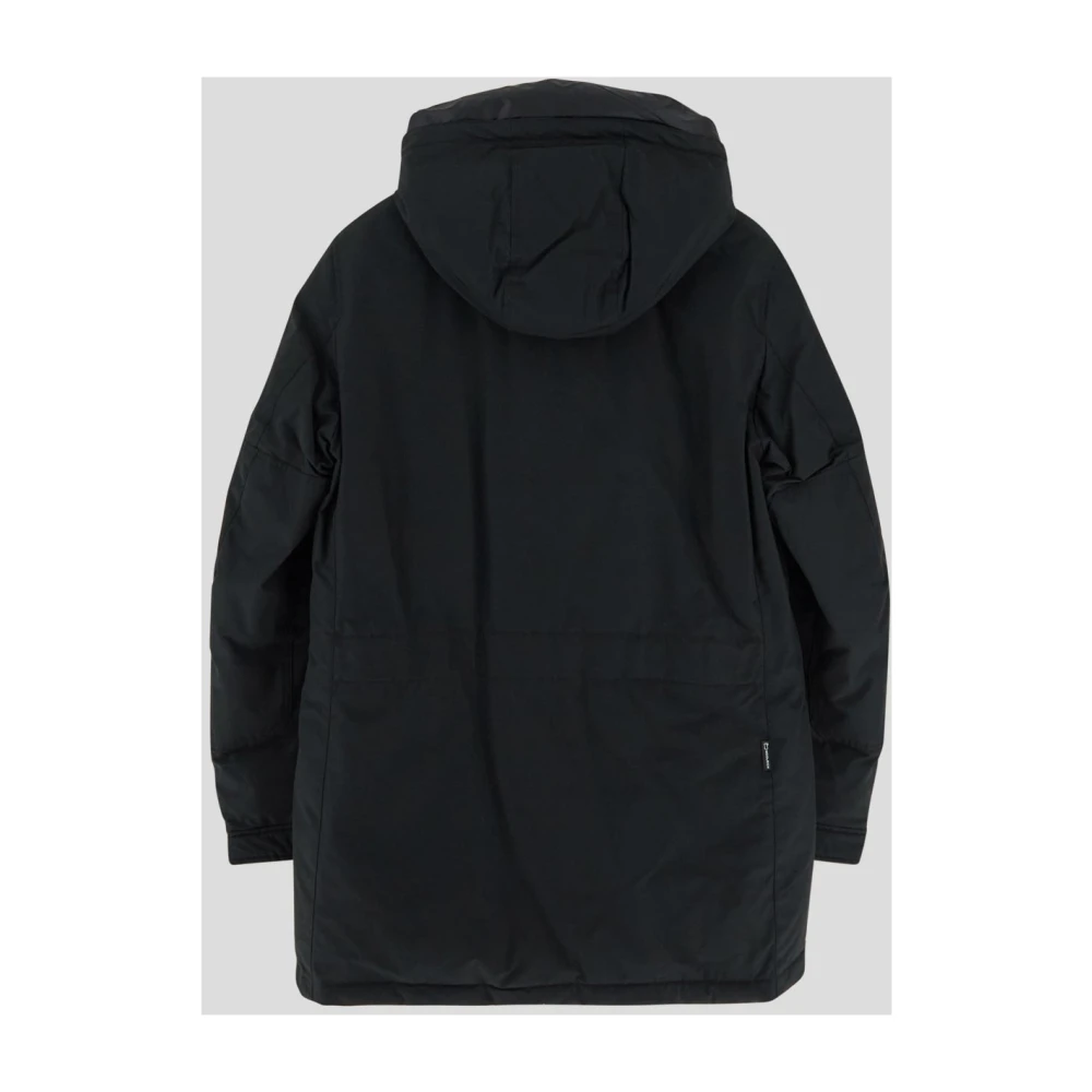 Woolrich Polar Parka Katoenen Jas Black Heren