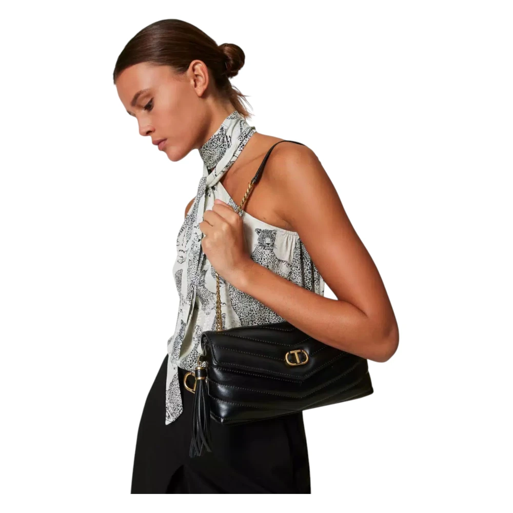 Twinset Schoudertas Black Dames
