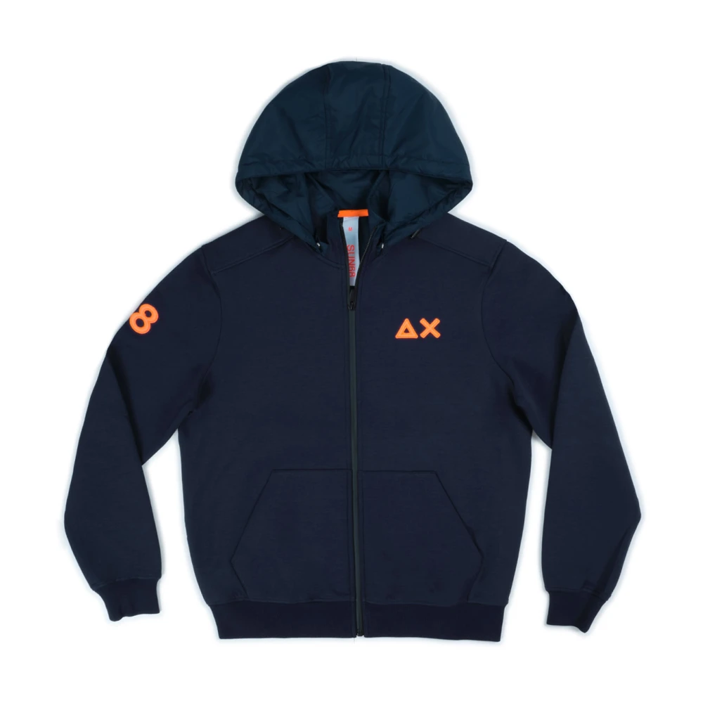 Sun68 Herren Blau Sweatshirts & Hoodies, Xlgröße:
