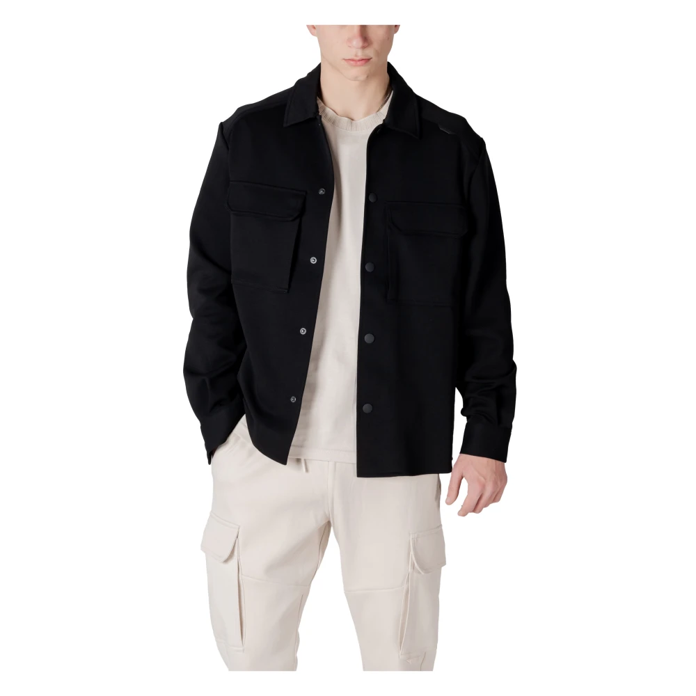 Antony Morato Mannen Onbedekte Sweatshirt Black Heren