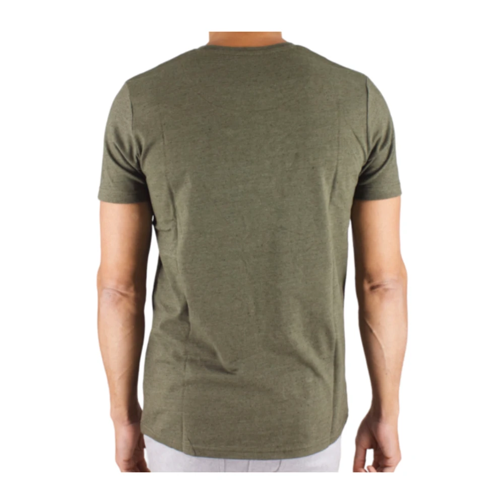 Cerruti 1881 Geborduurd Logo T-shirt Coloratura Green Heren