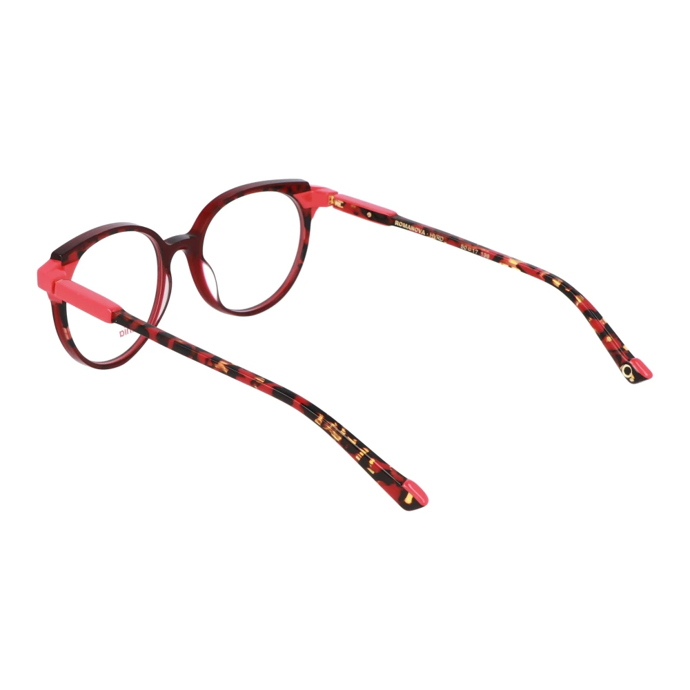 Etnia Barcelona Kleurrijke ronde montuurbril Red Unisex