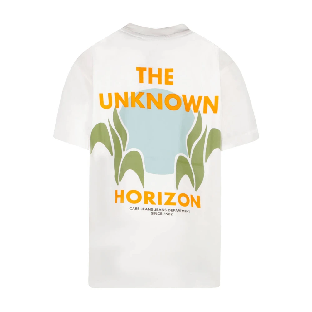 Cars Kinderen Wit T-shirt met achterprint White Heren