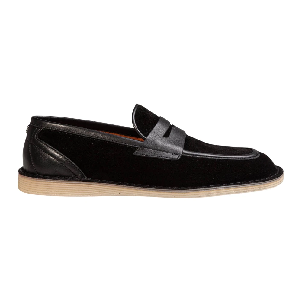 Dolce & Gabbana Hombre Negro Zapatos, Talla: 42 Eu