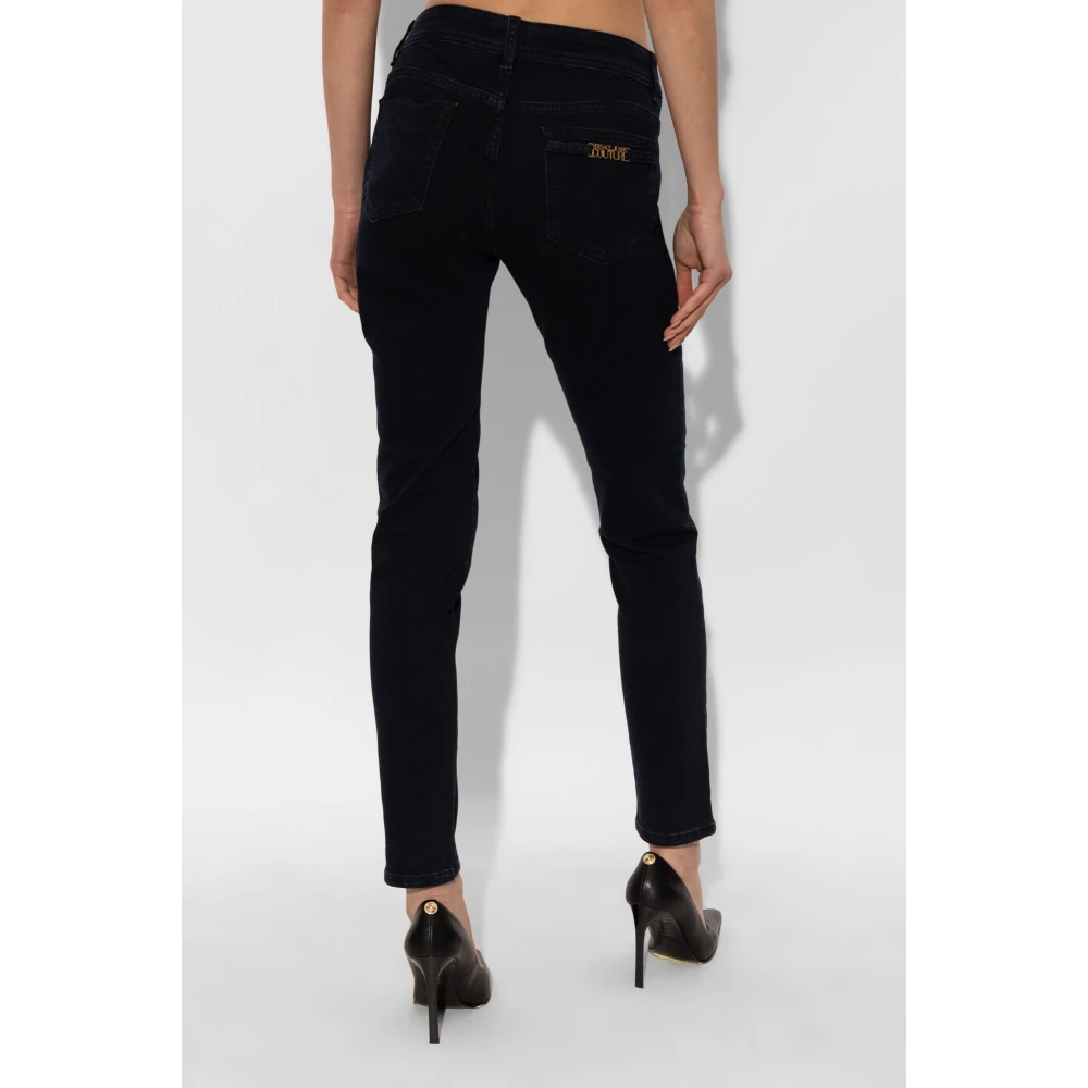 Versace Jeans Couture Skinny Fit Jeans Blue Dames