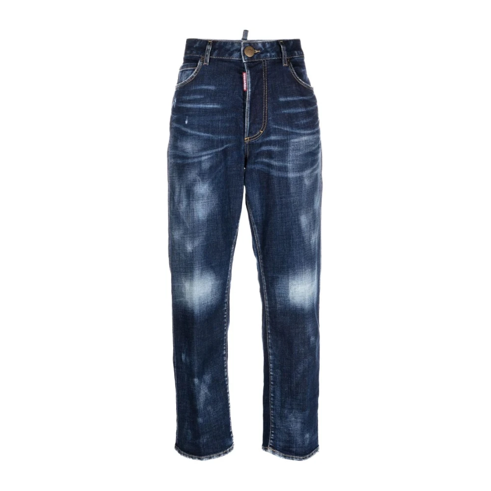 Dsquared2 Trousers Blue Dames
