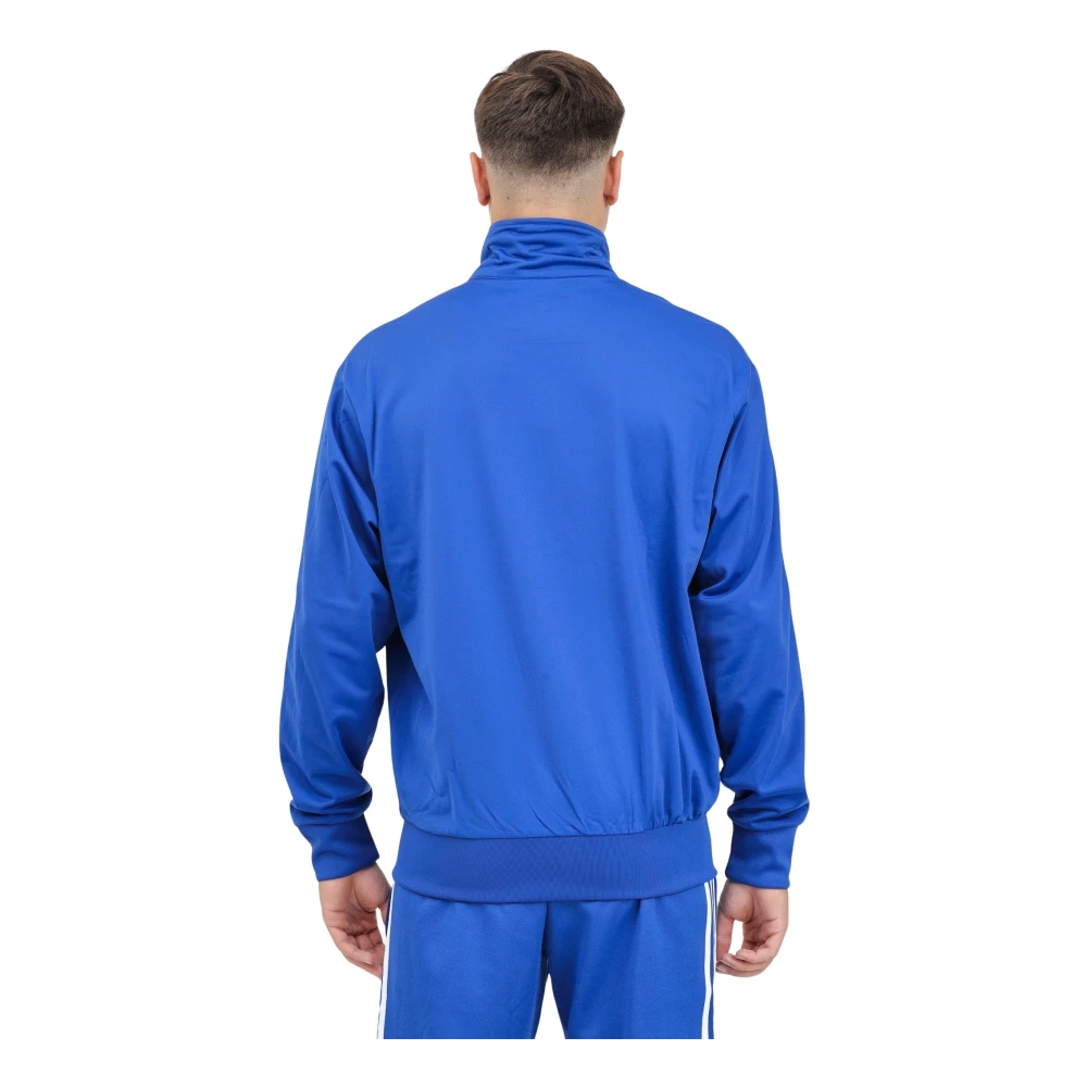 adidas Originals Blauwe Zip Sweater Classics Firebird Blue Heren