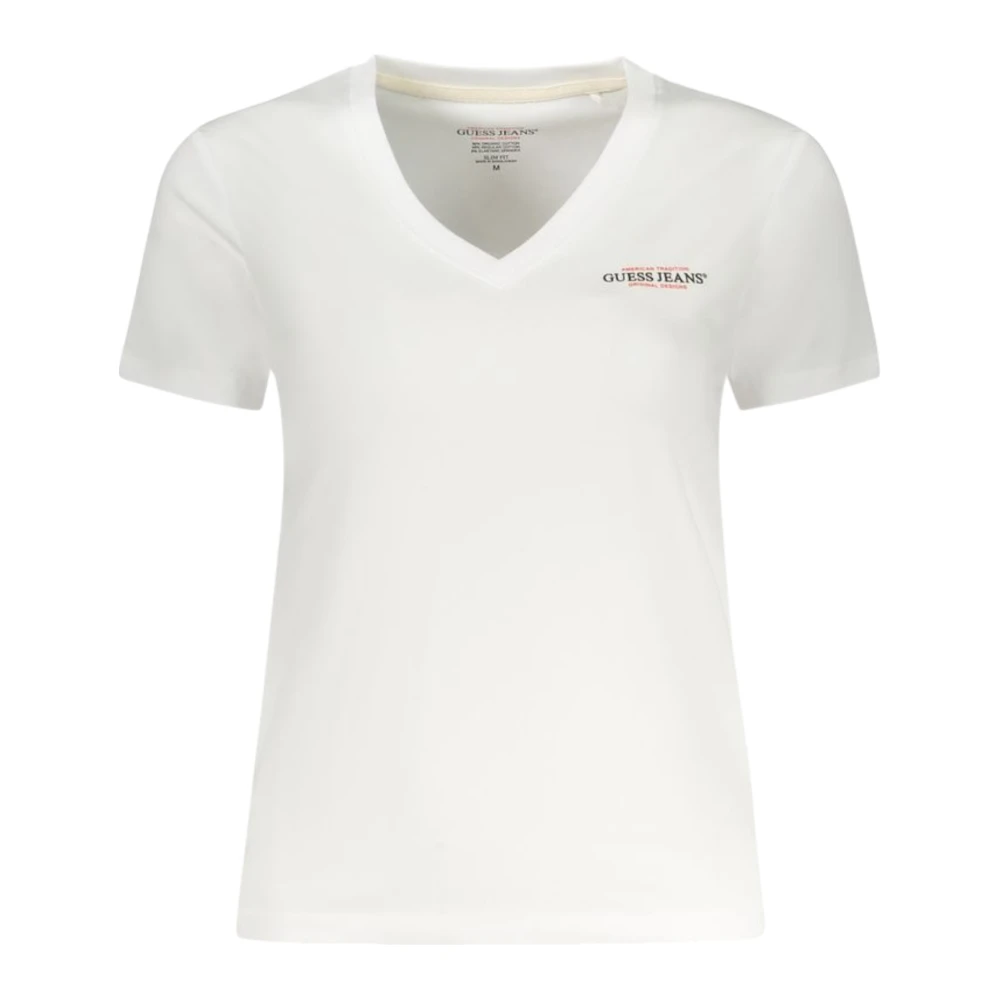 Guess - Tops > T-Shirts - White - Guess - Modalova