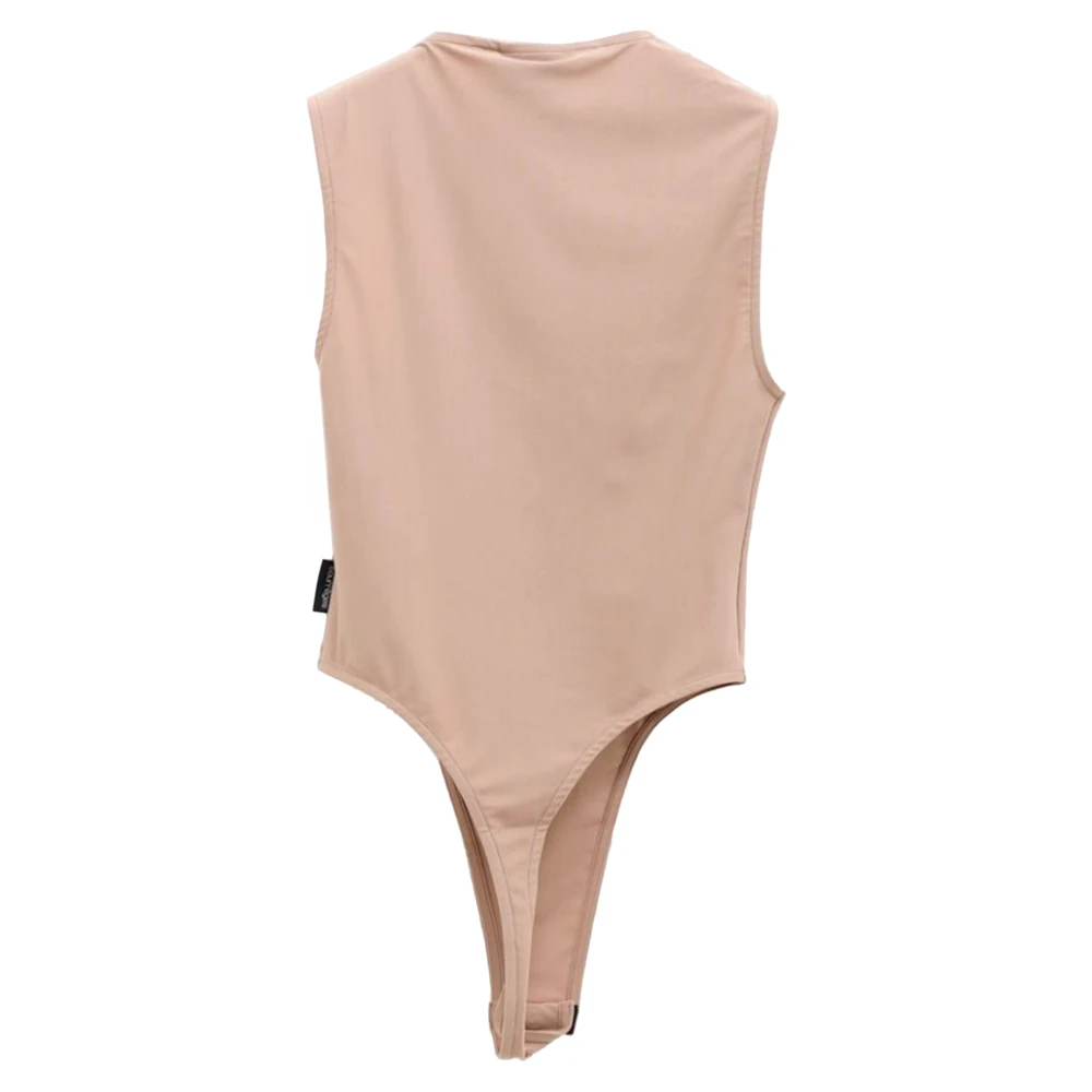 Courrèges Veelzijdige Dames Body Shirt Beige Dames