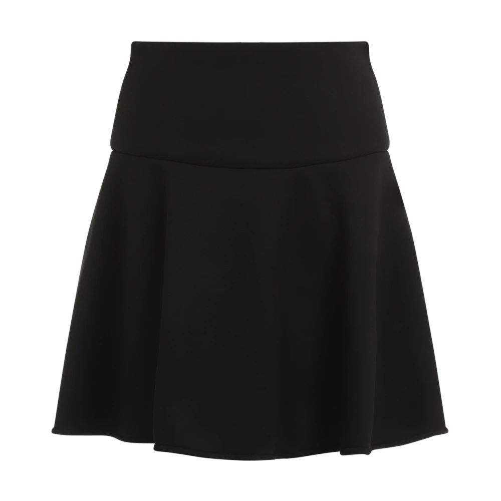 Moncler Zwarte Rok Elegante Stijl Black Dames