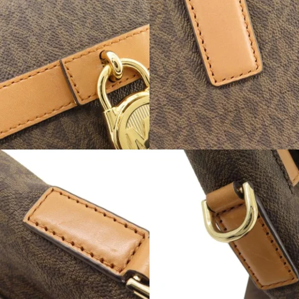 Michael Kors Pre-owned Plastic totes Brown Dames