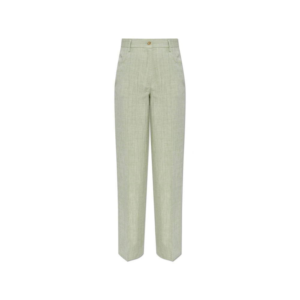 Trousers > Wide Trousers - - Forte Forte - Modalova
