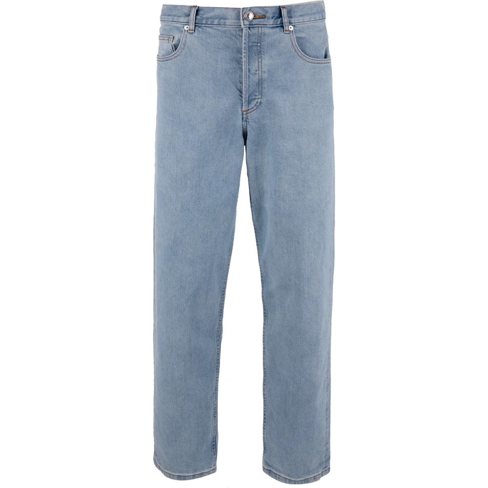 A.p.c. Blå Boyfriend Cut Straight Jeans